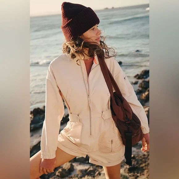 Free People mountain blazing shortie jumpsuit - Picture 1 of 6